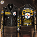 Women's Leather Moto Jacket HANNN TND PIST 1910267