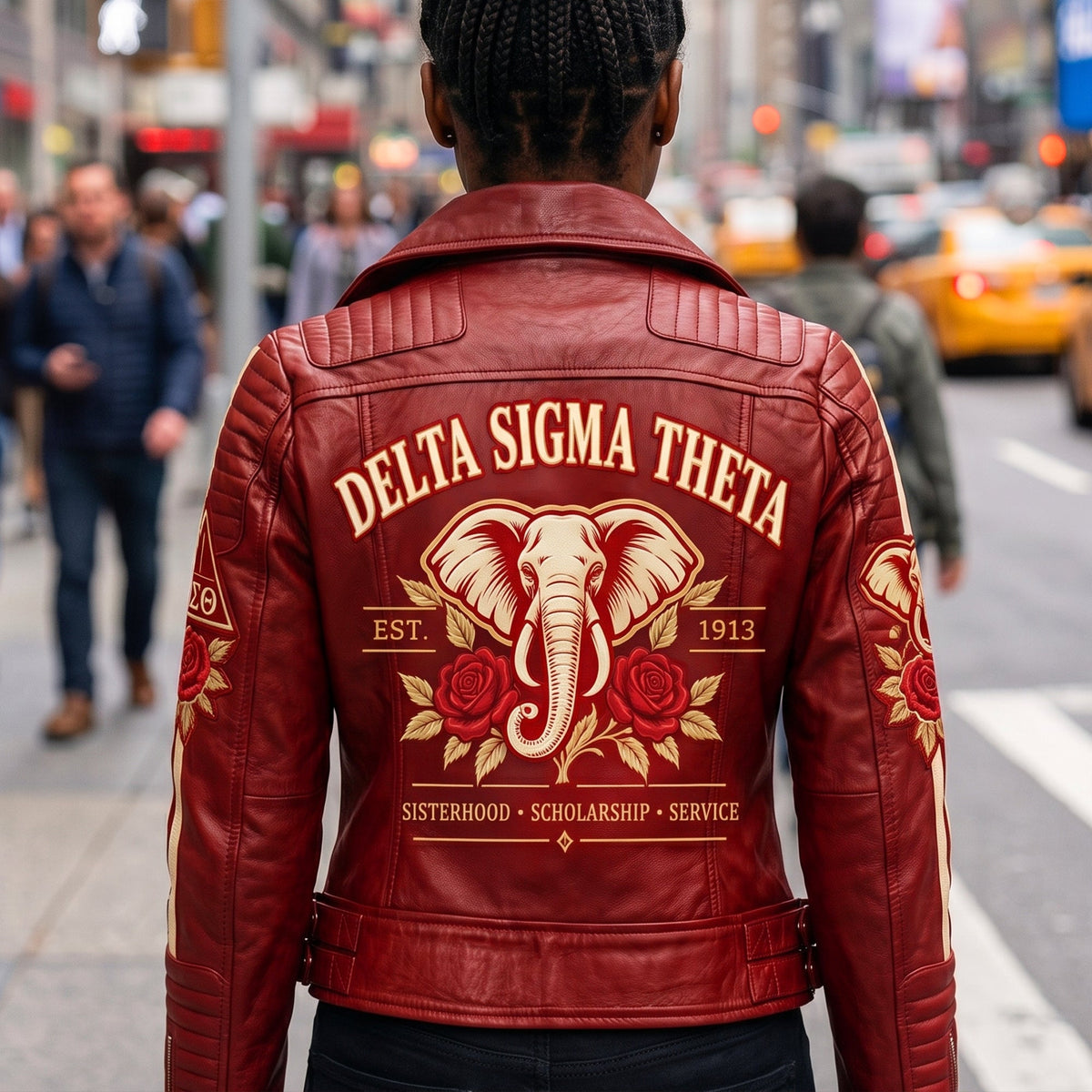 Women's Leather Moto Jacket TULT NTH DST 1910267