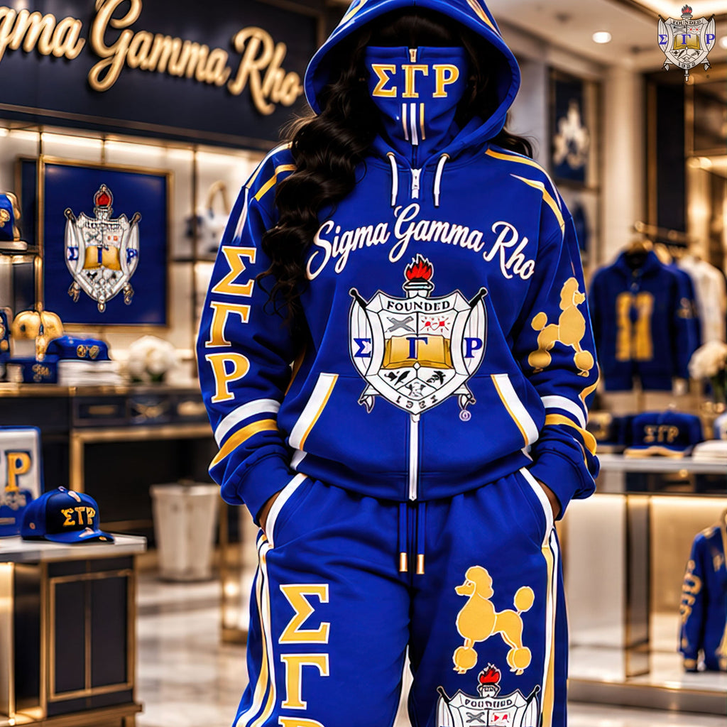 Premium Masked Hoodie Tracksuit Set HANNN TND SGR 2010261