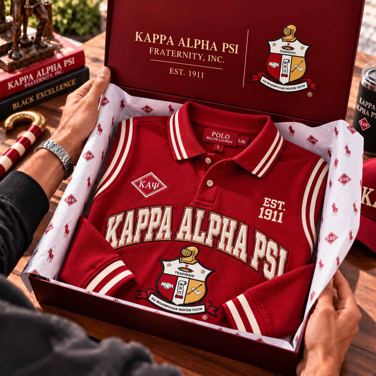 PREMIUM LONG POLO SHIRT HCT APT KAP 22102614