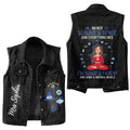 Premium Log Denim Vest - Gift For Women,  Denim Vest  Yoga,  Yoga Lover